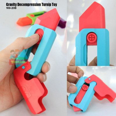 Gravity Decompression Turnip Toy : 169-20B